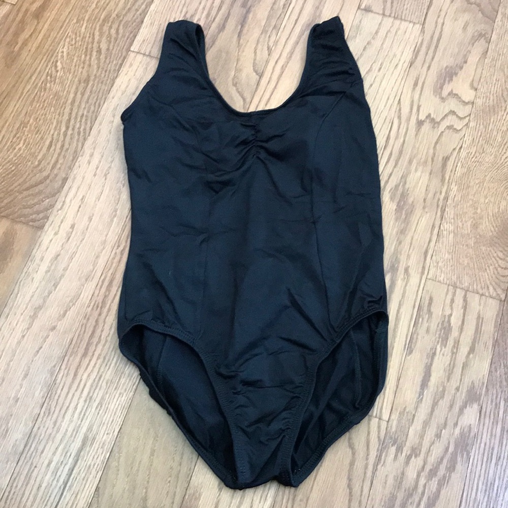 Simple, Black Swimsuit